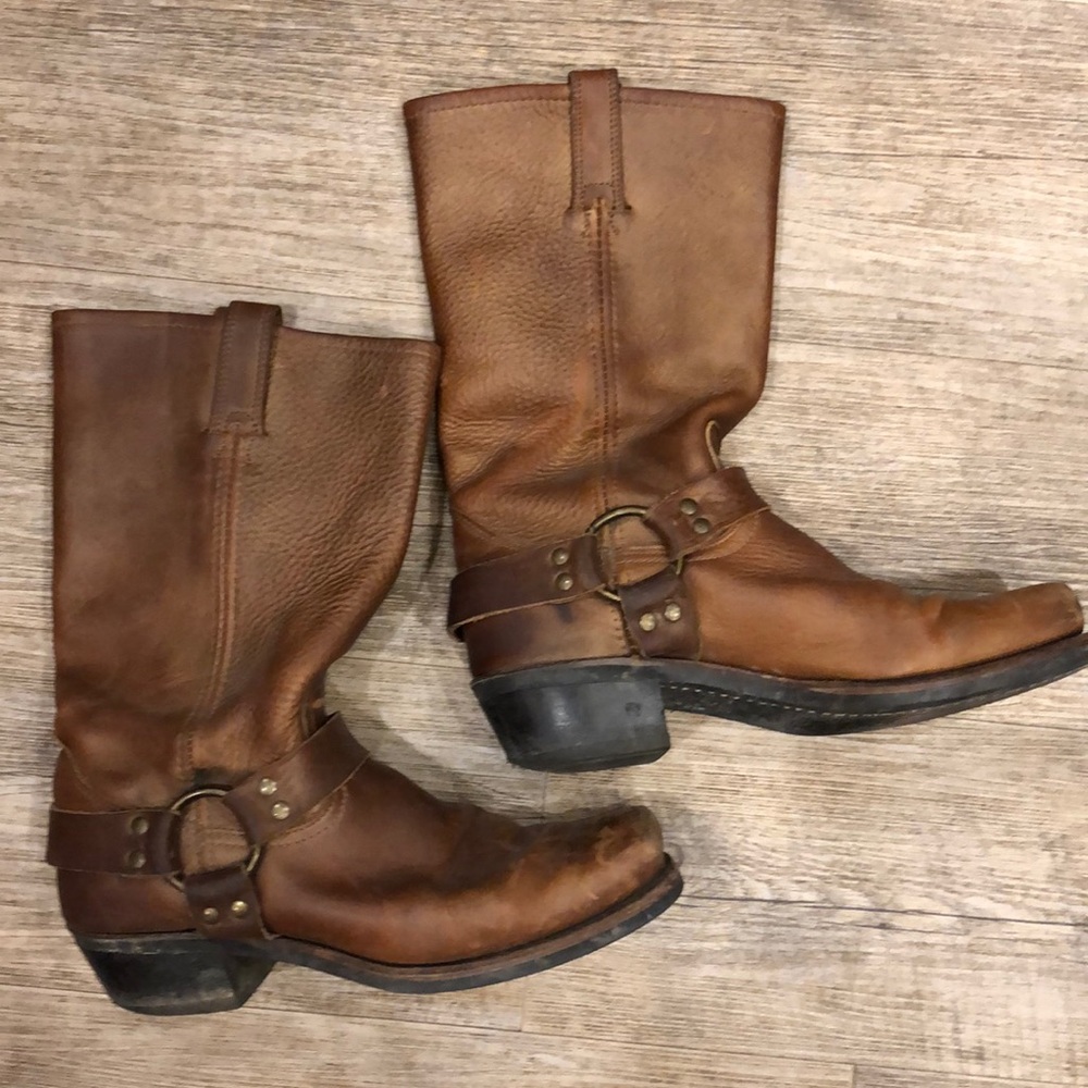 Bad Ass Frye Harness Boots